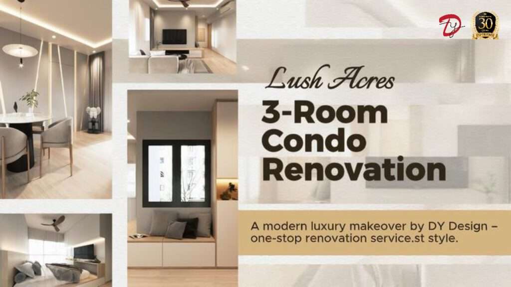 DY DESIGN · Lush Acres 3-Room Condo Renovation Singapore DY DESIGN · Lush Acres 3-Room Condo Renovation Singapore
